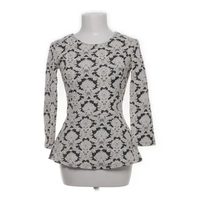 Peplumtopp (Svart, Vit, Flerfärgad) från Clockhouse Bomull, Elastan, Polyester