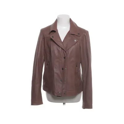 Läderjacka (Brun) från Esmara by Heidi Klum Skinn, Polyester