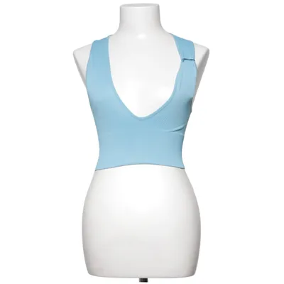 Tanktop (Blauw) van Urban Outfitters Elastaan, Polyamide