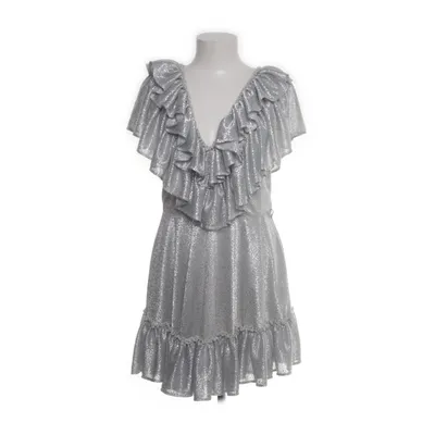 Jurk (Zilver) van Ida Sjöstedt Acetaat, Polyester