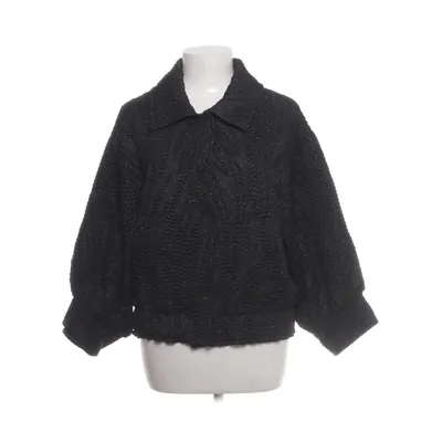 Blazer (Black) from Second Female Cotton, Elastane, Metallic fiber, Polyester, Viscose
