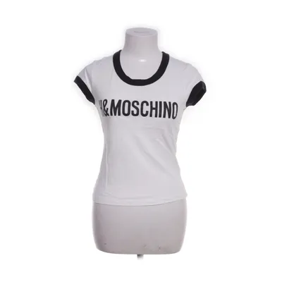 Top (Wit) van H&M x Moschino Katoen