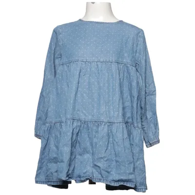 Denim dress (Blue, White) from F&F Kids Cotton, Lyocell