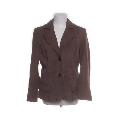 Läderkavaj (Brun) från Cherokee Skinn, Polyester