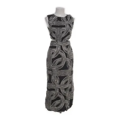 Jurk (Zwart, Wit) van Mango Polyamide, Viscose