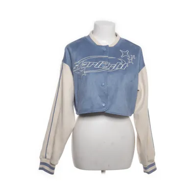 Collegejacka (Blå, Beige, Vit) från Cropp Elastan, Polyester