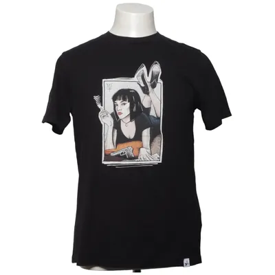 T-shirt (Sort) fra Earth Positive Økologisk bomuld