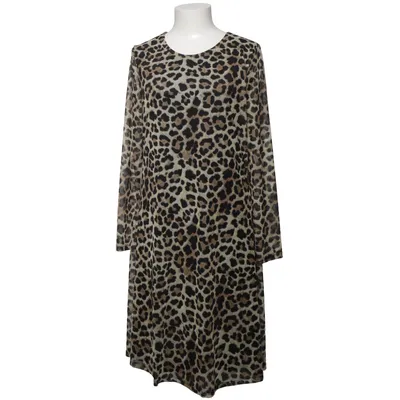 Dress (Beige, Black) from Marie Lund Elastane, Recycled polyester
