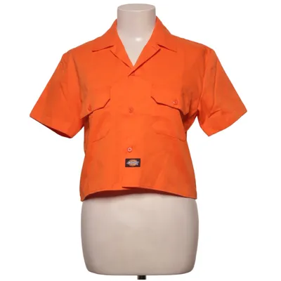 Kortärmad skjorta (Orange) från Dickies Bomull, Polyester