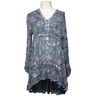 Robe (Bleu, Vert, Rose) de Miss June Viscose