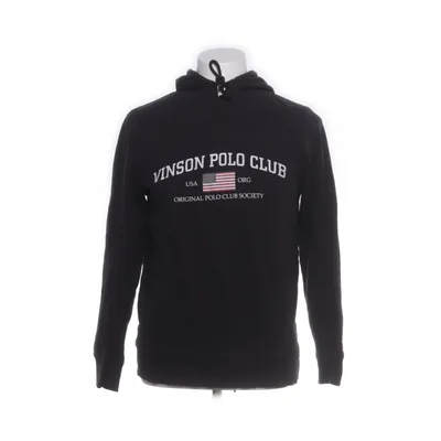 Huvtröja (Svart) från Vinson Polo Club Polyester, Bomull