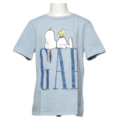 T-shirt (Blå) från Gap Kids Bomull, Återvunnen polyester