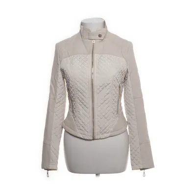 Jacket (Beige, Multicolored) from RCC Fashion Polyester, Polyurethane