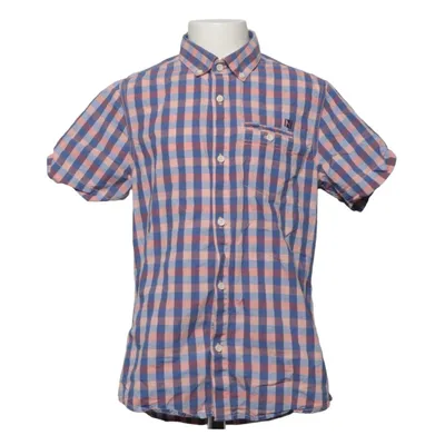 Short sleeve shirt (Blue, Orange) from Nukutavake Cotton