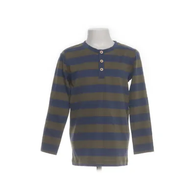 Henley T-shirt (Blå, Grøn) fra Alana Økologisk bomuld