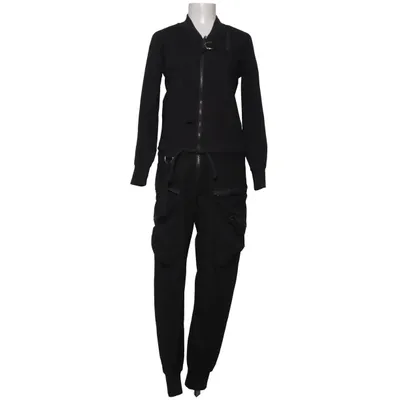 Jumpsuit (Zwart) van By o la la..! Katoen, Elastaan