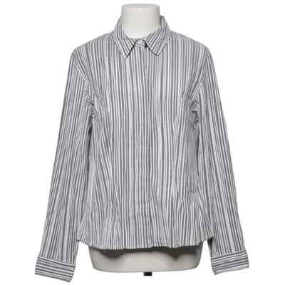 Shirt (Gray, White) from ADA Fashion Cotton, Elastane