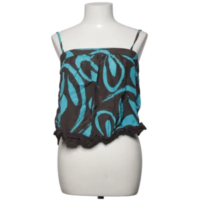 Top (Brown, Turquoise) from Batik