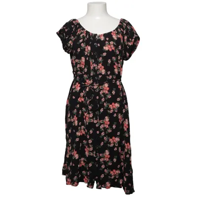 Jurk (Zwart, Meerkleurig) van Happy Holly Viscose