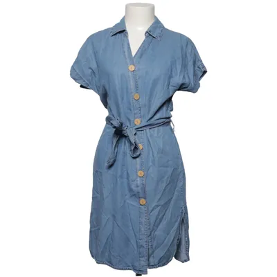 Shirt dress (Blue) from Dilvin Woman Lyocell