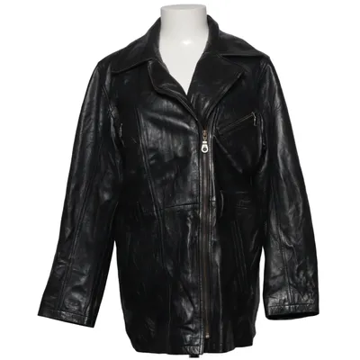 Veste de motard (Noir) de Fabiani Cuir, Polyester