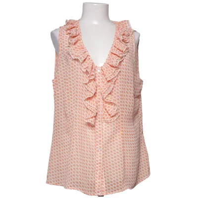 Haut (Blanc, Orange) de Halens Polyester