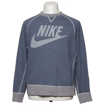 Collegetröja (Blå, Grå) från Nike Sportswear Bomull, Elastan