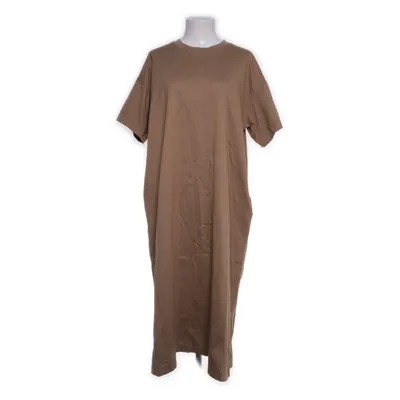 Jurk (Bruin) van Uniqlo Katoen