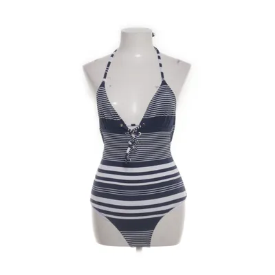 Maillot de bain une pièce (Bleu, Blanc) de Superdry Élasthane, Polyamide