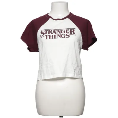 T-shirt (Weiß, Rot) von Netflix: Stranger Things Baumwolle