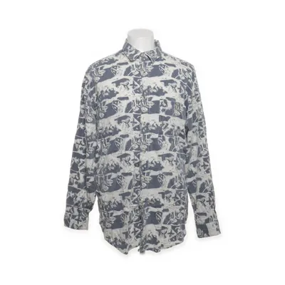Shirt (Blauw, Wit) van Fashion Katoen