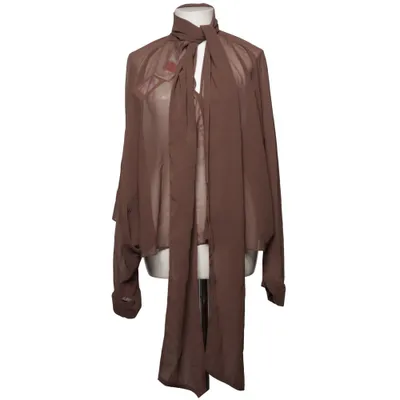 Strikblouse (Bruin) van H&M Edition