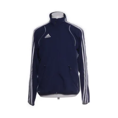 Træningsjakke (Blå, Hvid) fra Adidas Polyester