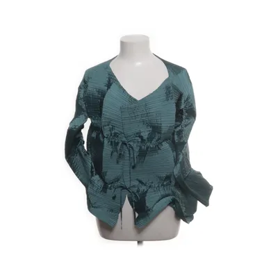 Topp (Teal Pleated Jacket) från Issey Miyake Polyester
