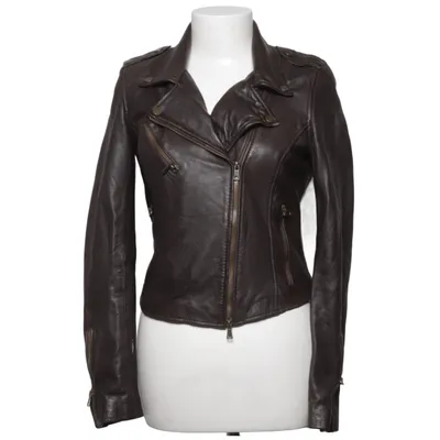 Bikerjack (Grijs) van Trafaluc Leer