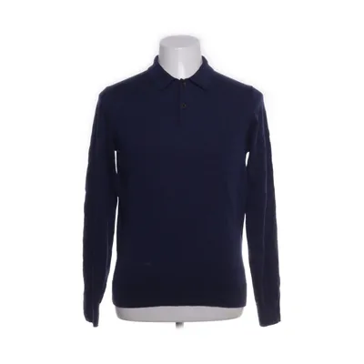 Rugby shirt (Blue) from Morris Merino wool
