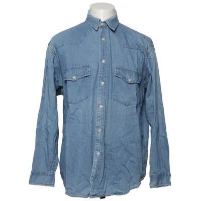 Denim shirt (Blue) from Fashion Affairs Cotton