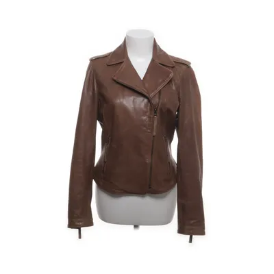 Leren jack (Bruin) van Massimo Dutti Leer