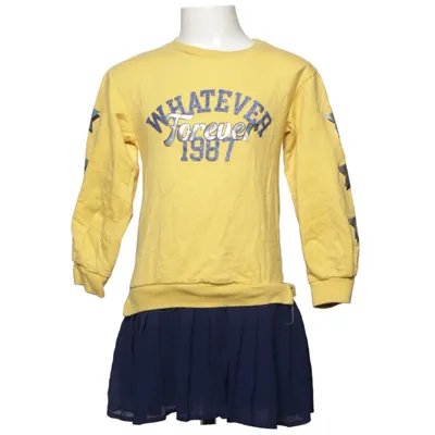 Jurk (Geel, Blauw, Meerkleurig) van Bossini Katoen, Polyester