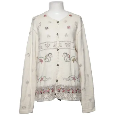 Cardigan (Beige, Multicolored) from Manuela Bedford Alpaca wool