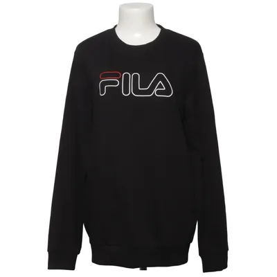 Sweatshirt (Noir) de Fila Coton, Polyester