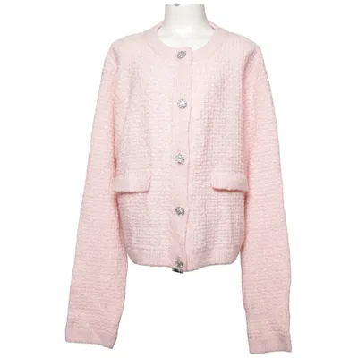 Kofta (Rosa) från H&M Bomull, Polyamid, Akryl