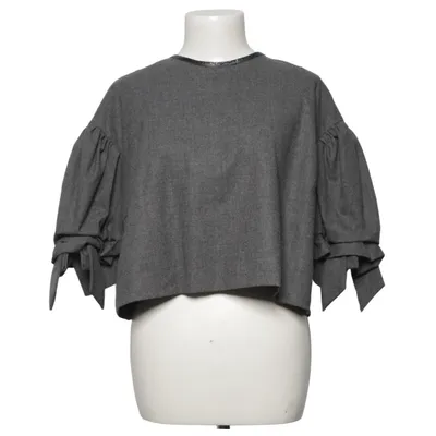 Blouse (Grijs) van Viktor & Rolf Elastaan, Wol