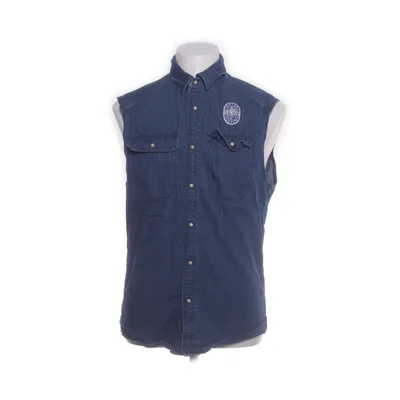 Spijker gilet (Blauw) van Drykorn for Beautiful People Katoen