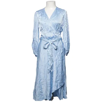 Wrap dress (Blue) from Ghost London Viscose