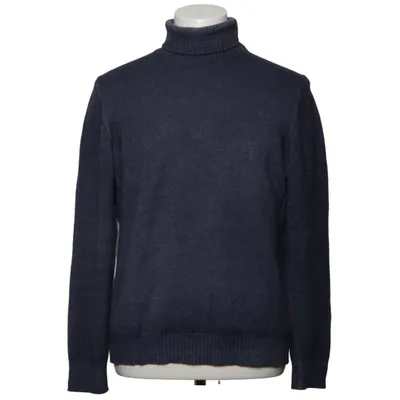Rollkragenpullover (Blau) von Gran Sasso Wolle