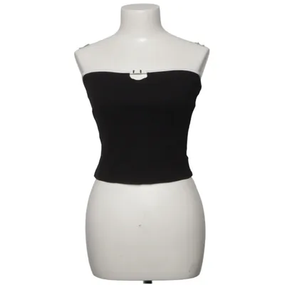 Tube top (Zwart, Wit) van Superdown Elastaan, Polyamide, Polyester, Viscose