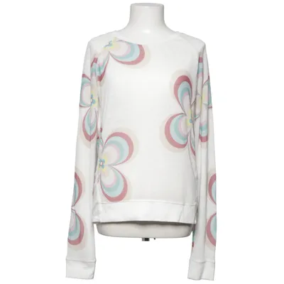 Sweatshirt (Hvid, Flerfarvet) fra Grace Bomuld, Polyester