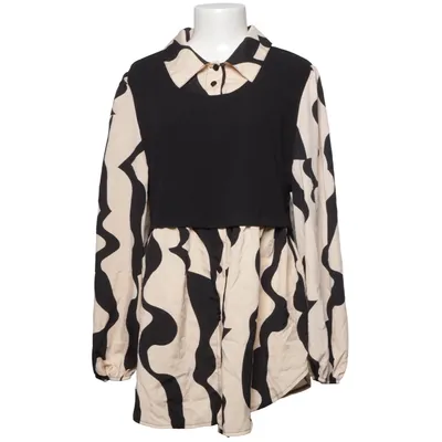 Skjorta (Svart, Beige) från Emery Rose Elastan, Polyester
