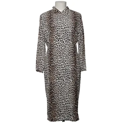 Robe chemise (Beige, Noir, Marron) de Rika Polyester, Viscose